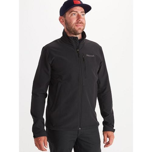 Marmot Softshell Jacket Black NZ - Estes II Jackets Mens NZ2513869